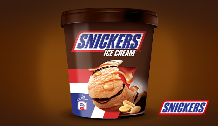 Banner Snickers IceCream